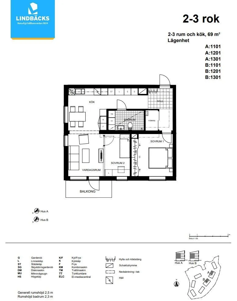 Plan - Modern Apartments with Lift in Luleå
