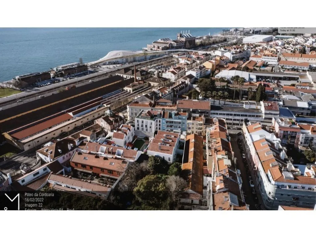 Vue aérienne - Luxury Duplex with Garden in Lisbon