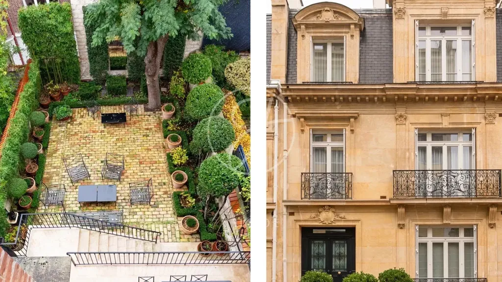 Õhuvaade - Private Mansion with Garden in Paris 16th