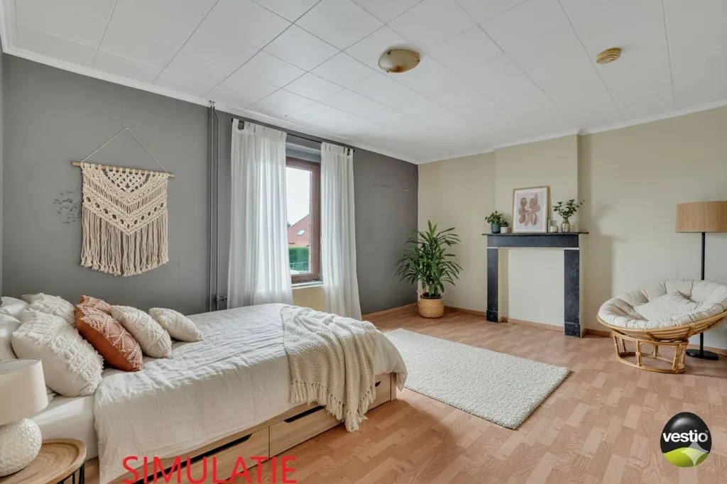 Chambres - Maison à rénover avec jardin au centre d'As