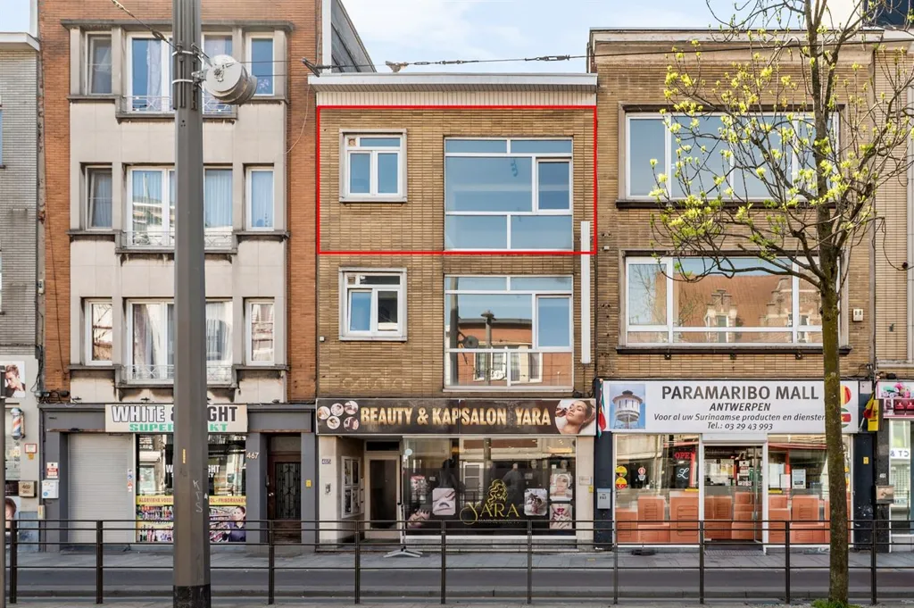 Extérieur - Appartement rénové avec balcon à Merksem