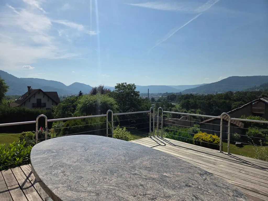 Balcon - Maison d'Architecte avec Vue Panoramique à Saint-Nabord
