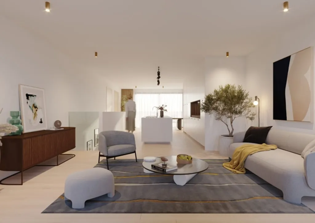 Soggiorno - Luxury Duplex with Terrace in Antwerp