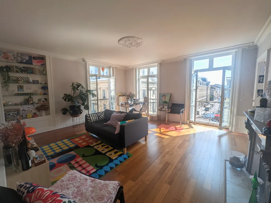 Séjour - Appartement Duplex avec Vue Dégagée à Rennes
