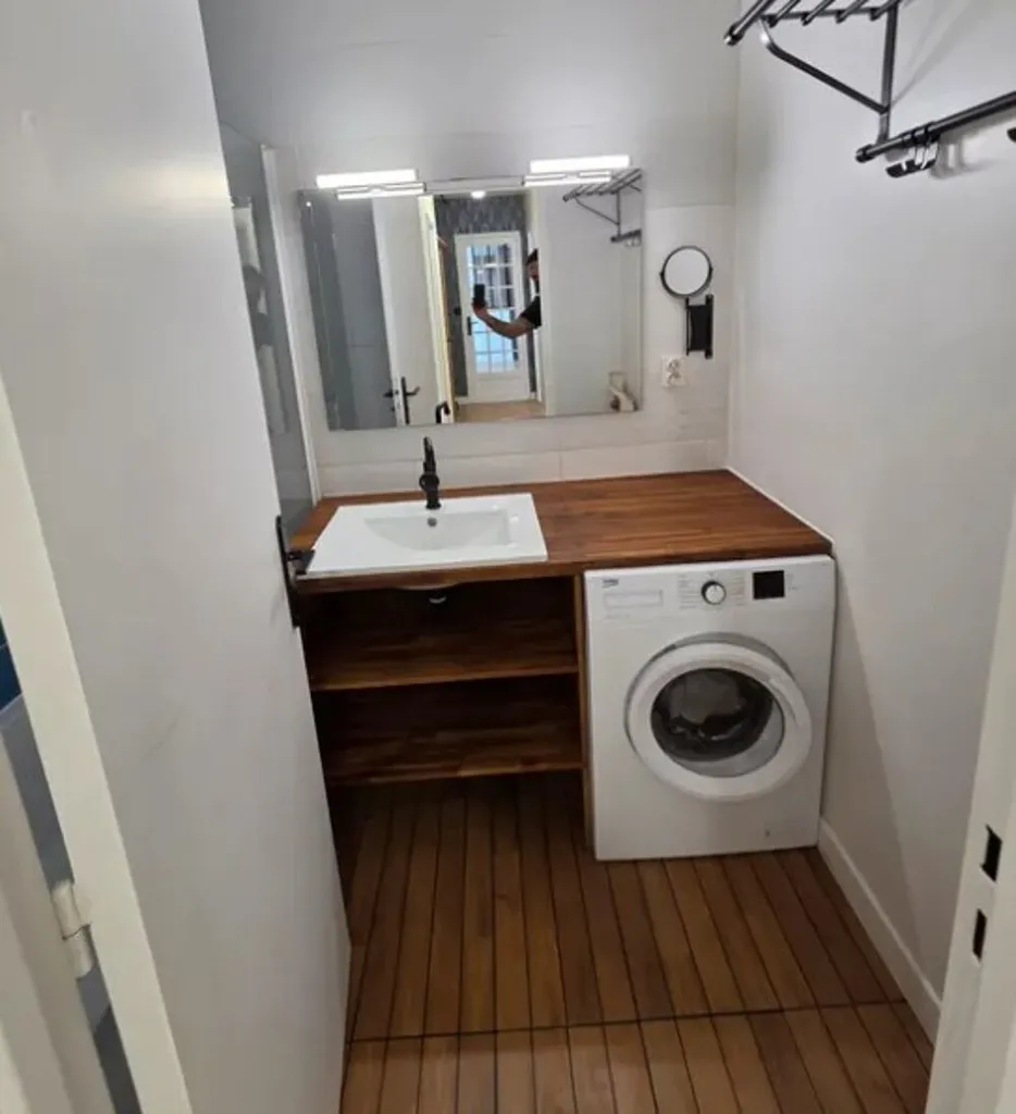 Pesuköök - 3-Bedroom Flat with Lift in Floirac