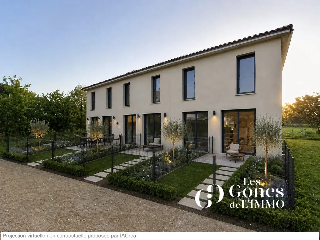 Välivaade - Contemporary Duplex with Garden in St Genis Laval