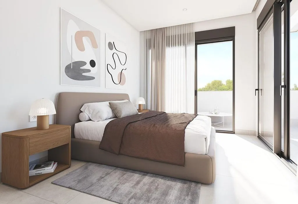 Chambres - Contemporary Villa with Pool in Santiago de la Ribera