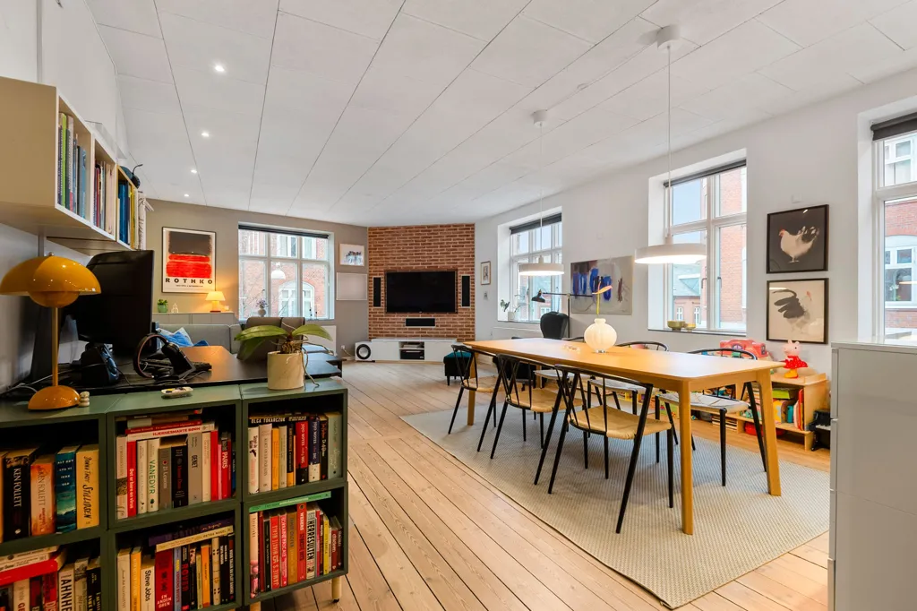 Salle à manger - Renovated New York Style Apartment in Esbjerg Centre