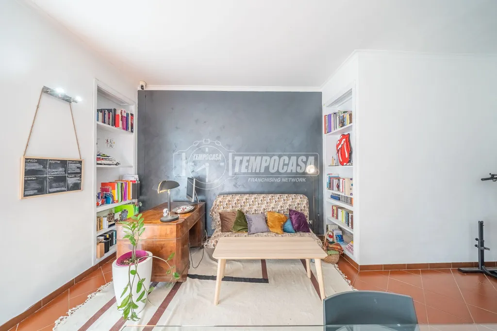 Séjour - Rustic-Style Flat with Sea View in Ladispoli