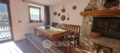 Salle à manger - Restored Apartment with Terraces in Oyace