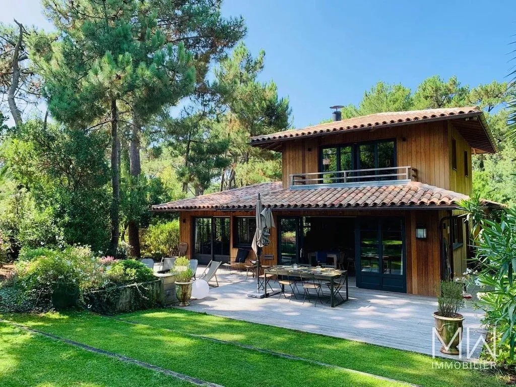 Extérieur - Villa en Bois avec Vue Mer à Lège-Cap-Ferret