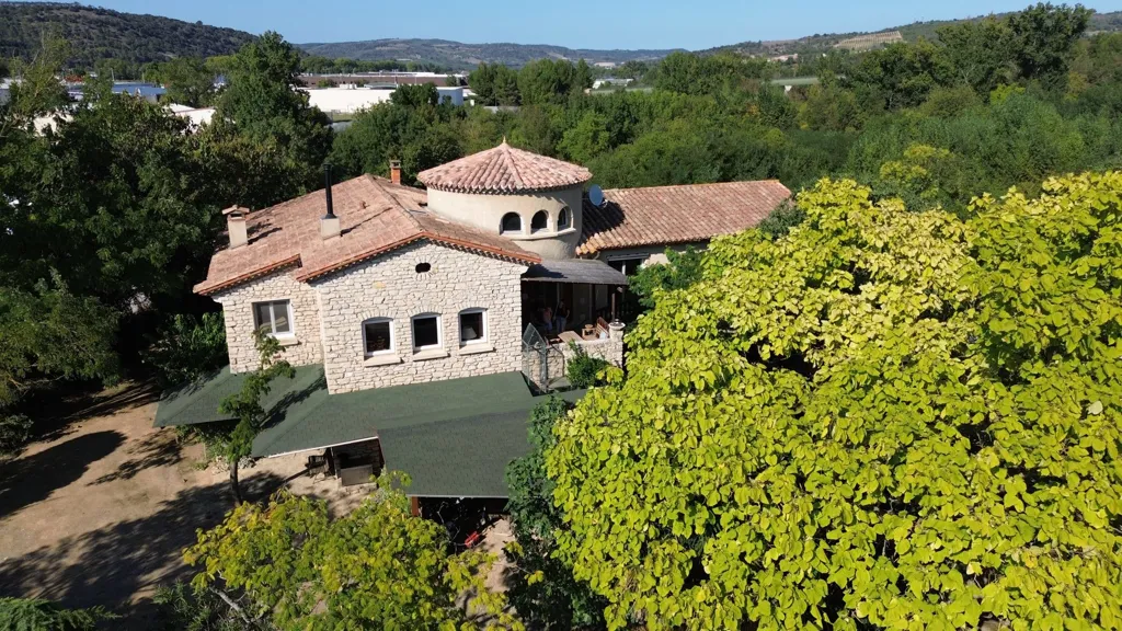 Õhuvaade - Charming Maison with Extensive Garden in Limoux