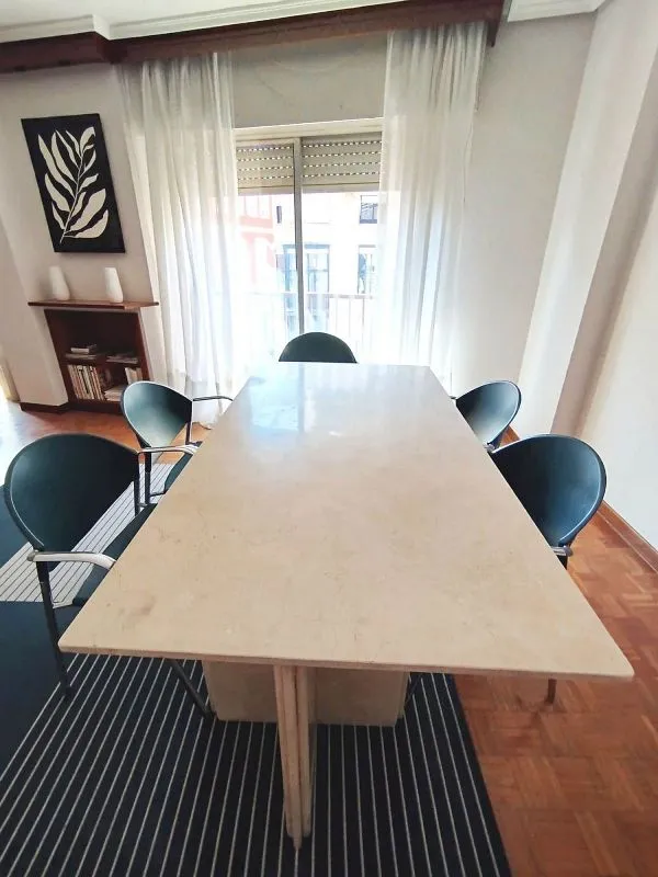 Dining Room - Aménagé Flat with Balcony in Murcia Centre