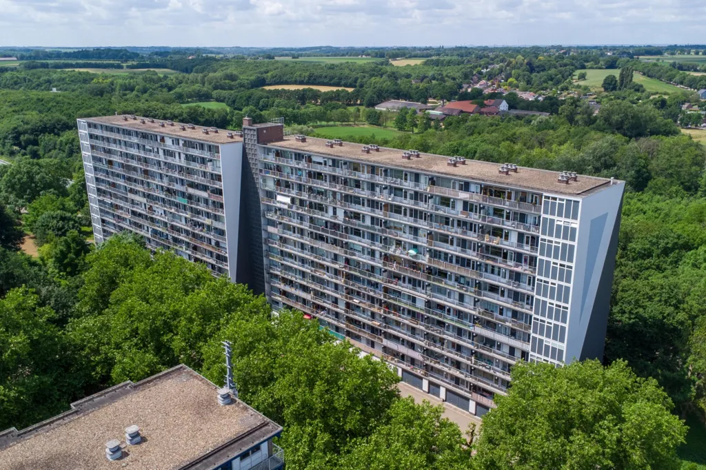 Vue aérienne - Galerij Flat with Balcony in Brunssum