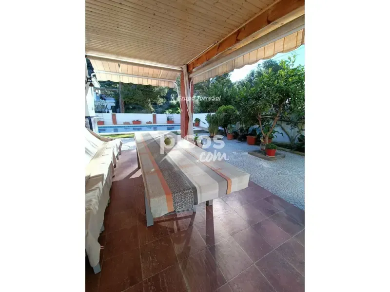Terrass - Chalet with Pool in Segur de Calafell