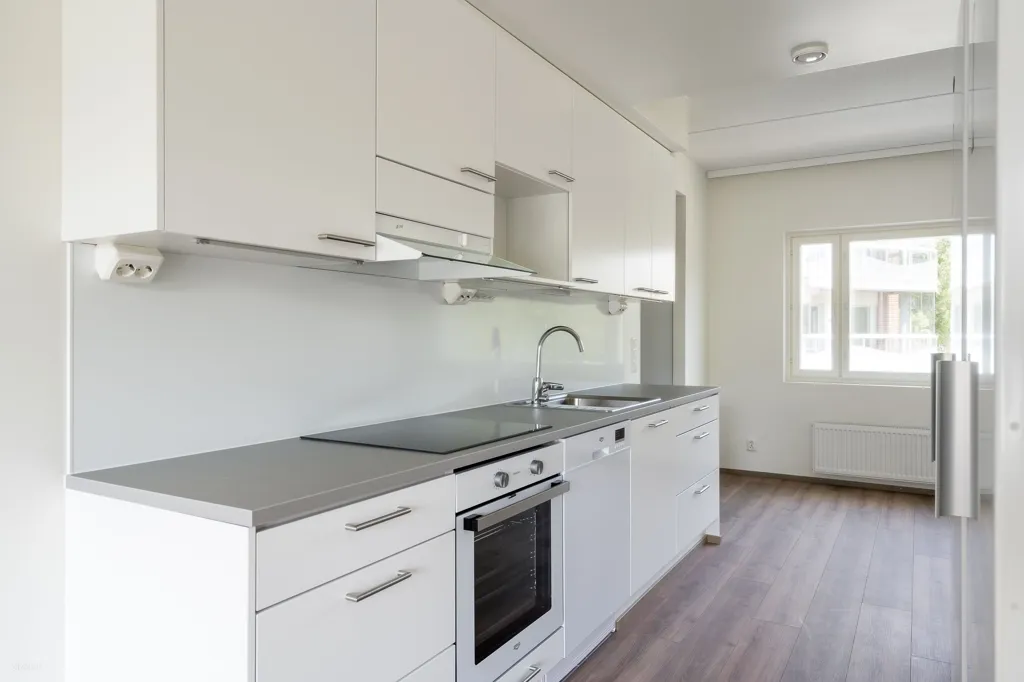 Cuisine - Modern Apartment with Balcony in Lippajärvi, Espoo