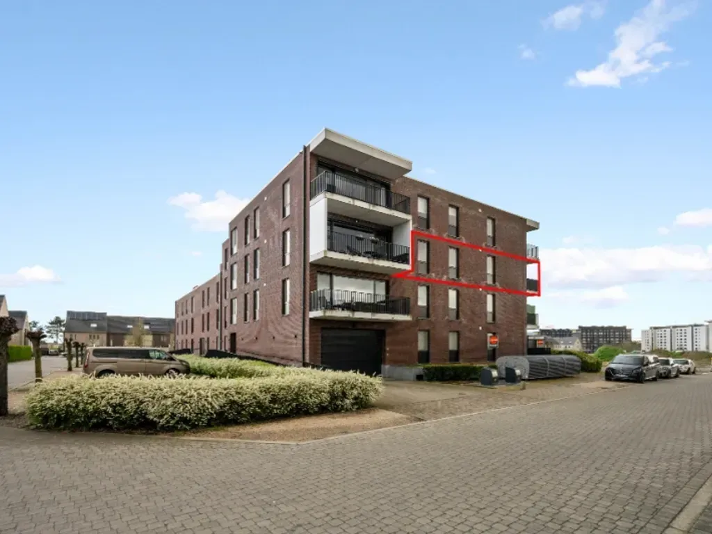 Extérieur - Appartement Récemment Construit avec Grand Terrasse à Aalst