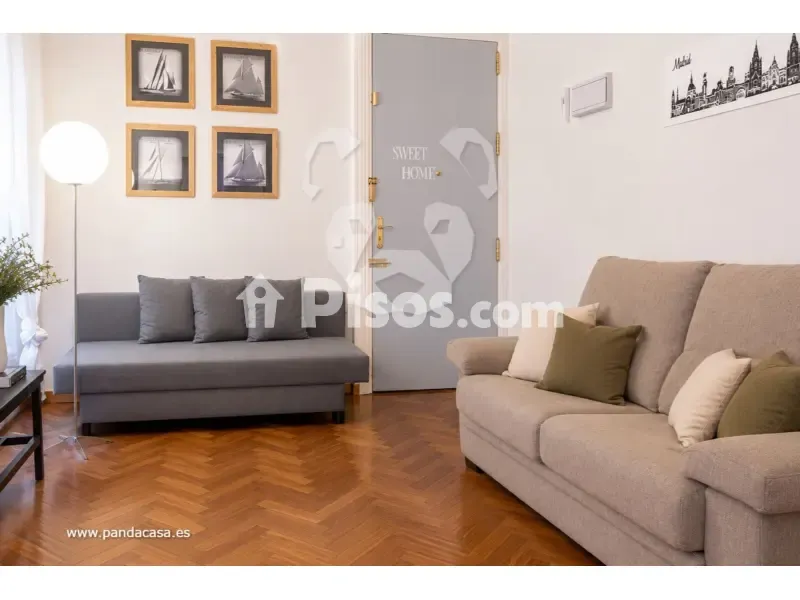 Soggiorno - 2-Bedroom Apartment with Congress View in Madrid