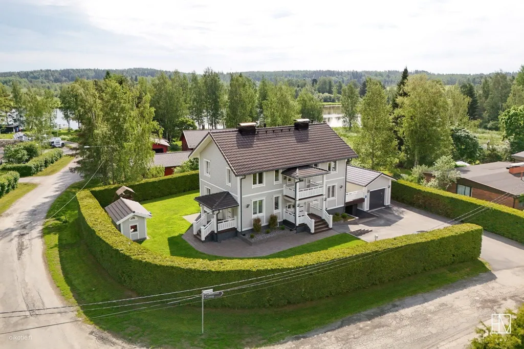 Vue aérienne - Converted Loft with Sauna in Lempäälä