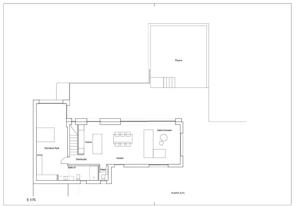 Planimetria - Contemporary Villa with Sea Views in Benitachell