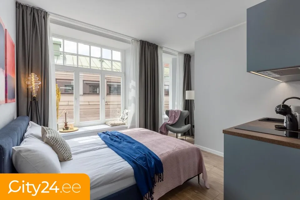 Magamistoad - Studio Flat with City View in Old Riga