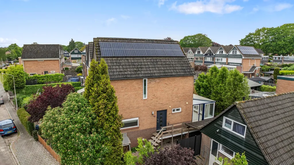 Vue aérienne - House with Self-contained Apartment in Groesbeek