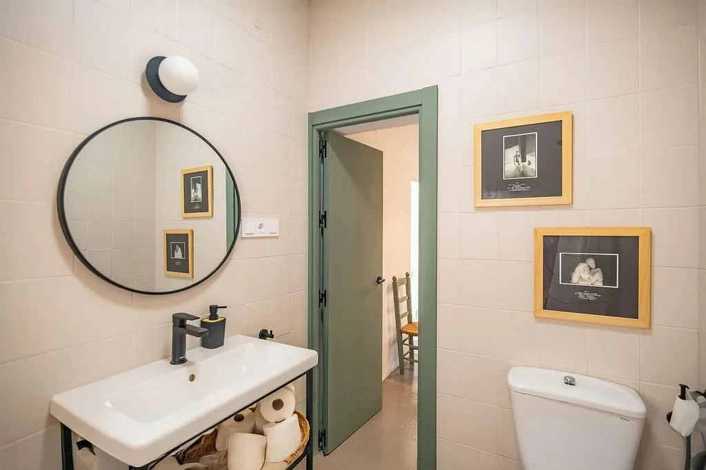 Salles de bain - Reformed House with Sea View in Moclinejo