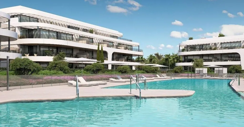 Piscine - Luxury Apartment with Pool in Estepona