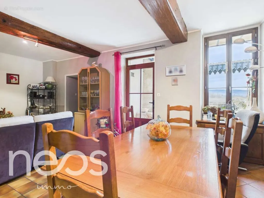 Sala da pranzo - Spacious House with Garden in Chagny