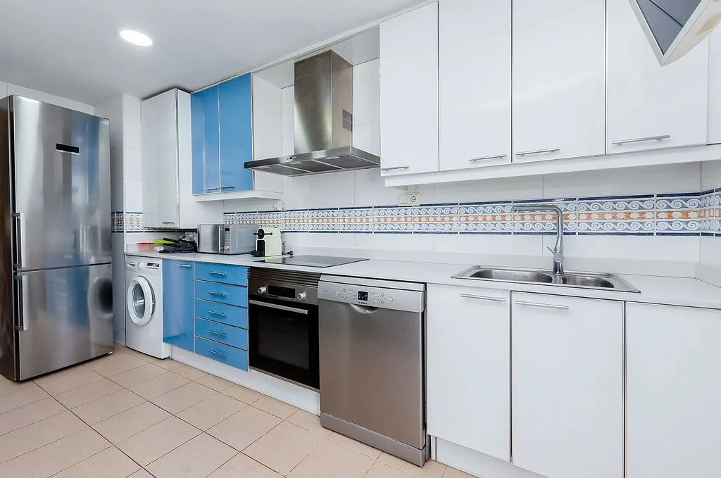Köök - Apartment with Sea View Terrace in Diagonal Mar