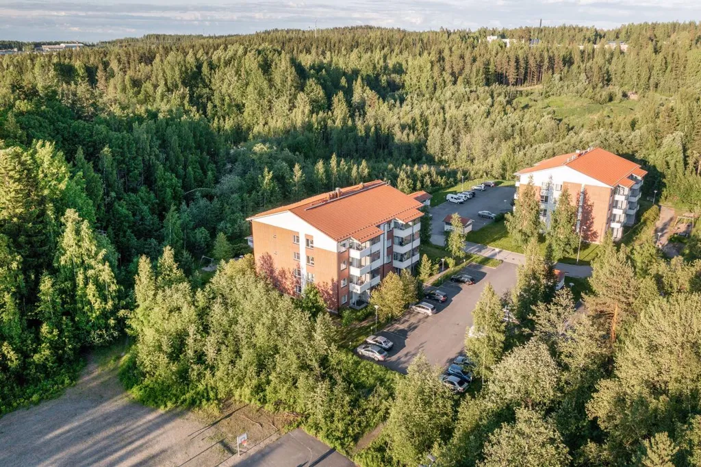 Õhuvaade - Bright Apartment with Balcony in Jyväskylä