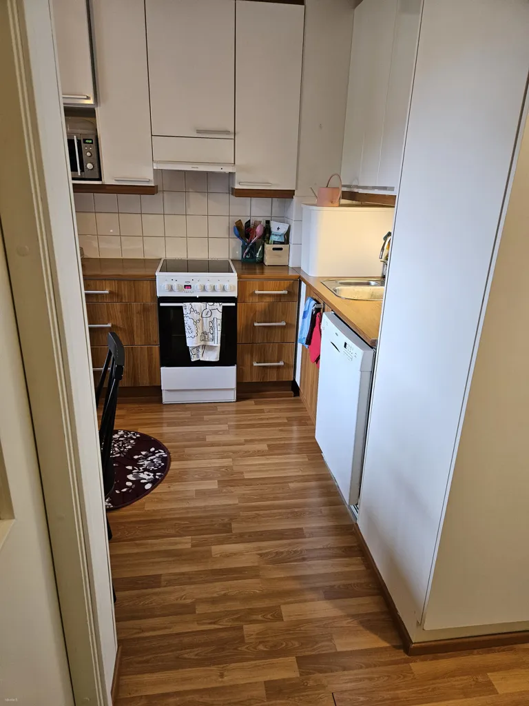 Cuisine - Furnished Flat with Balcony in Oulu
