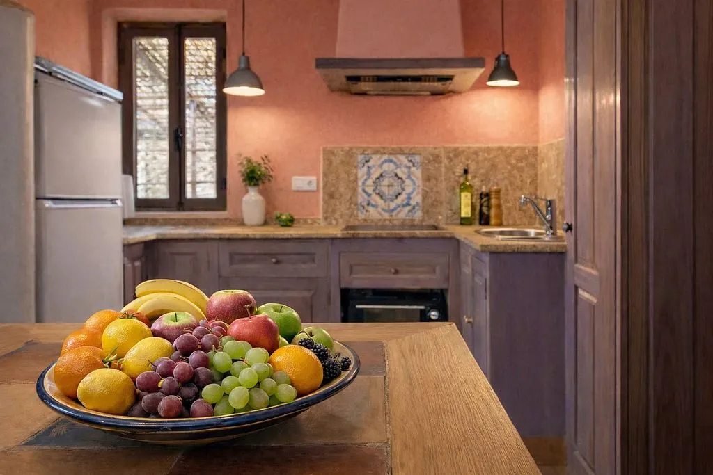 Cuisine - Rustic Finca with Pool in Cabo de Gata
