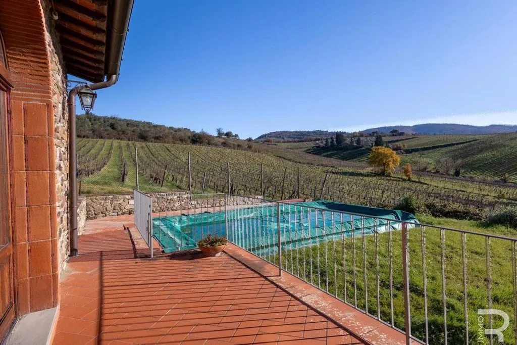 Terrass - Rustico with Pool in Greve in Chianti