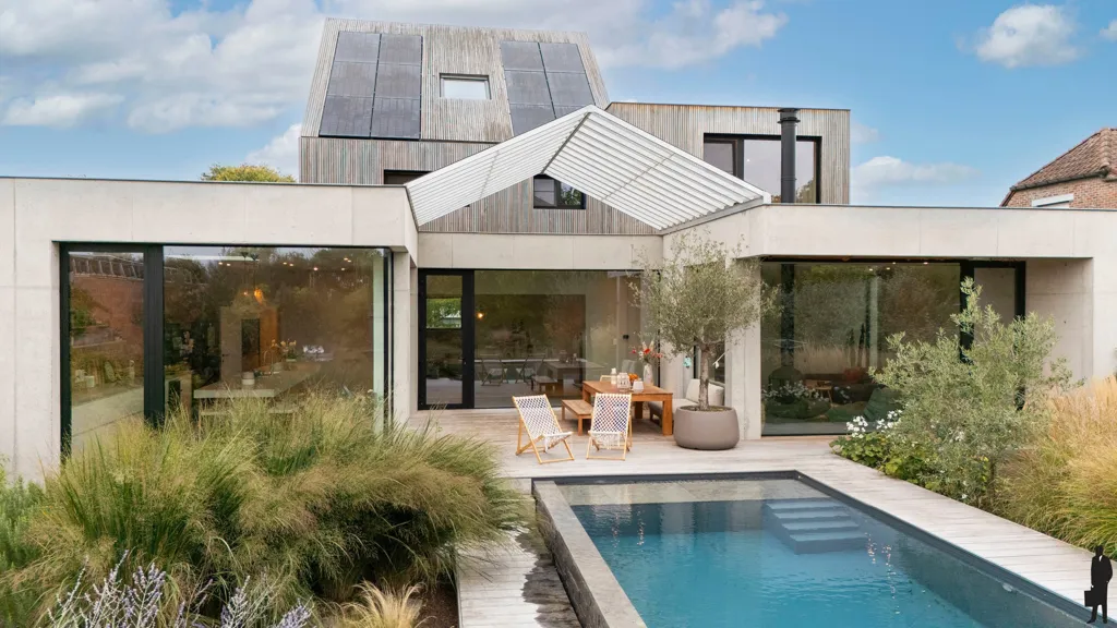 Bassein - Architect's Villa with Infinity Pool in Olmen