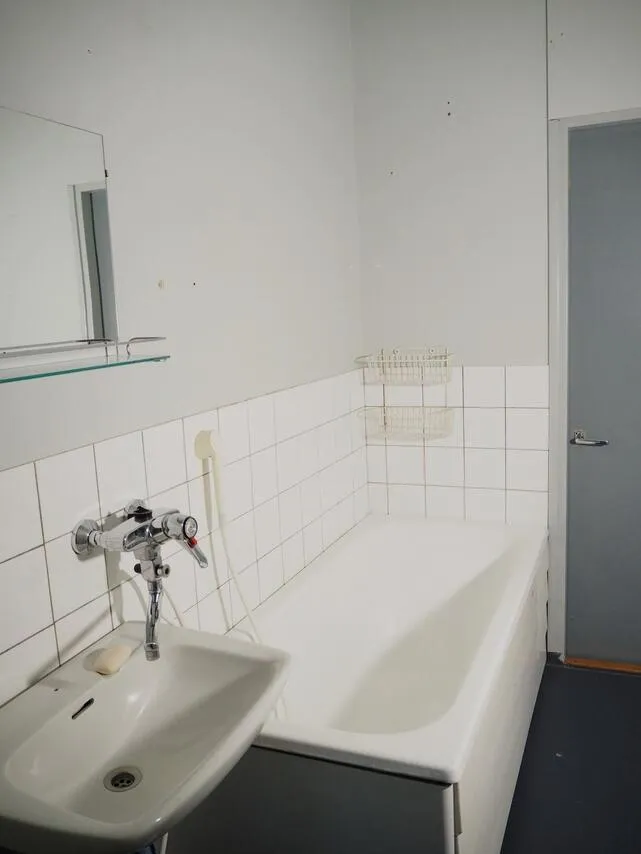 Bathrooms - Twin Apartment with Balcony in Puhos, Kitee
