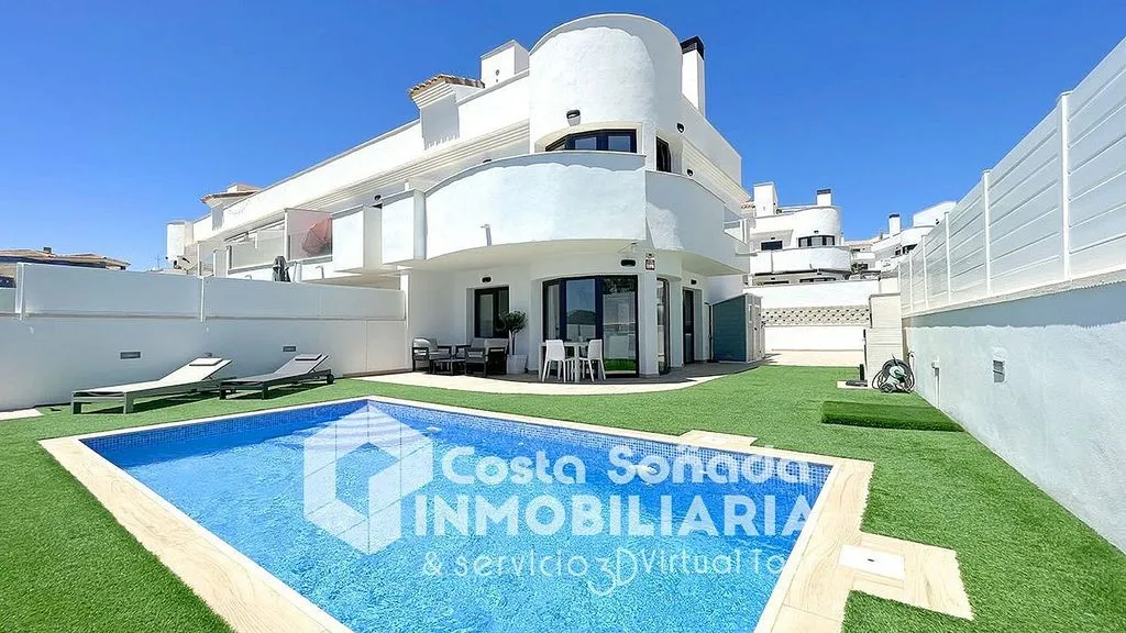 Piscina - Terraced Chalet with Pool in Finestrat