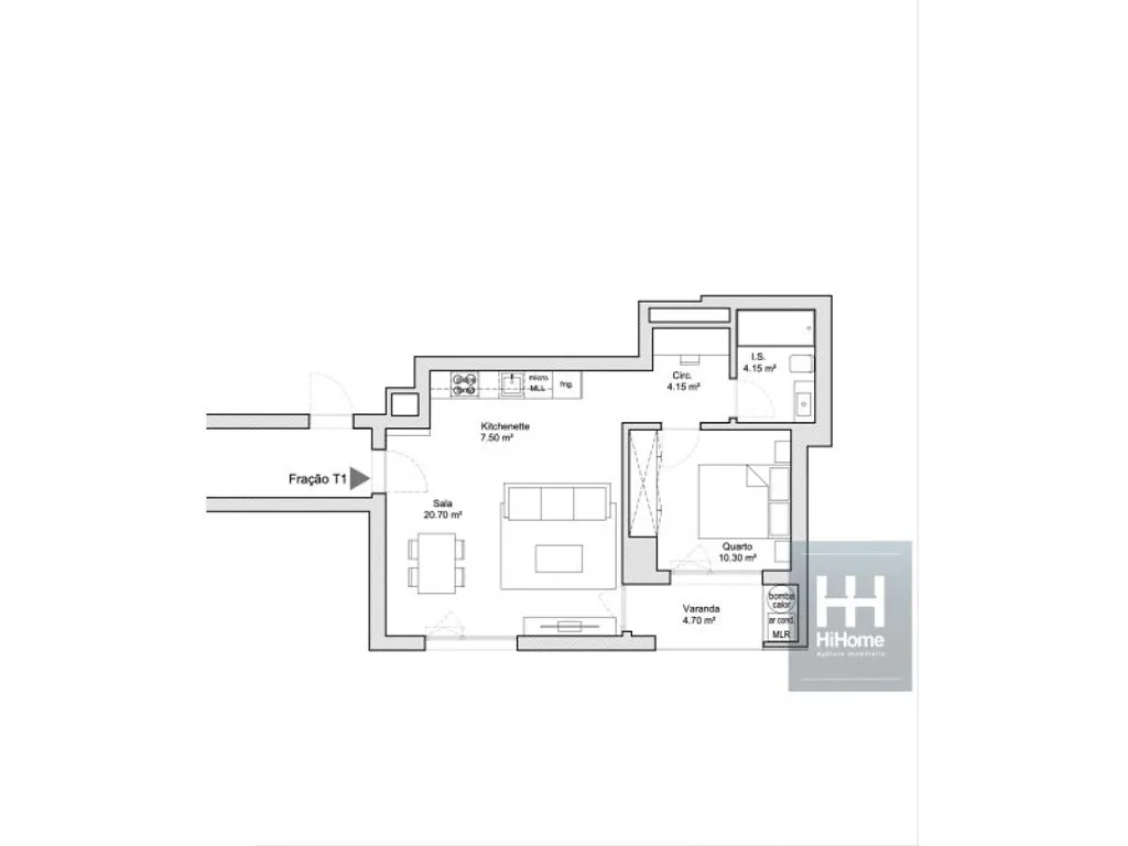 Plan - Luxury Flat with Balcony in Funchal Centre