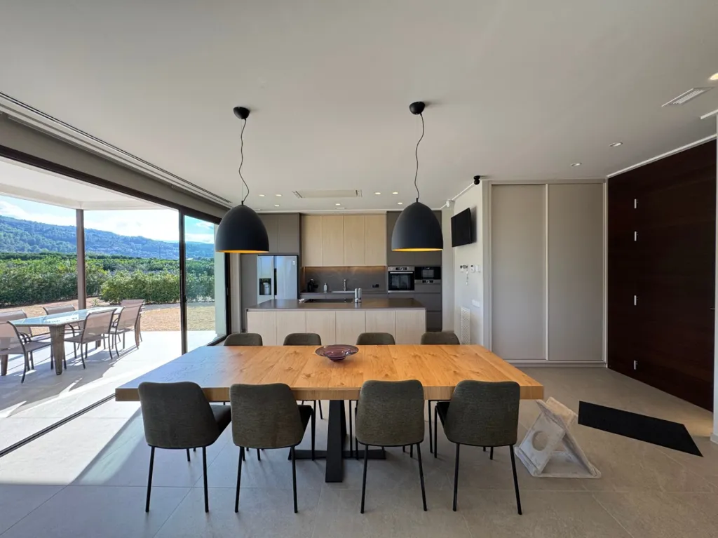Söögituba - Modern Villa with Pool in Beniarbeig