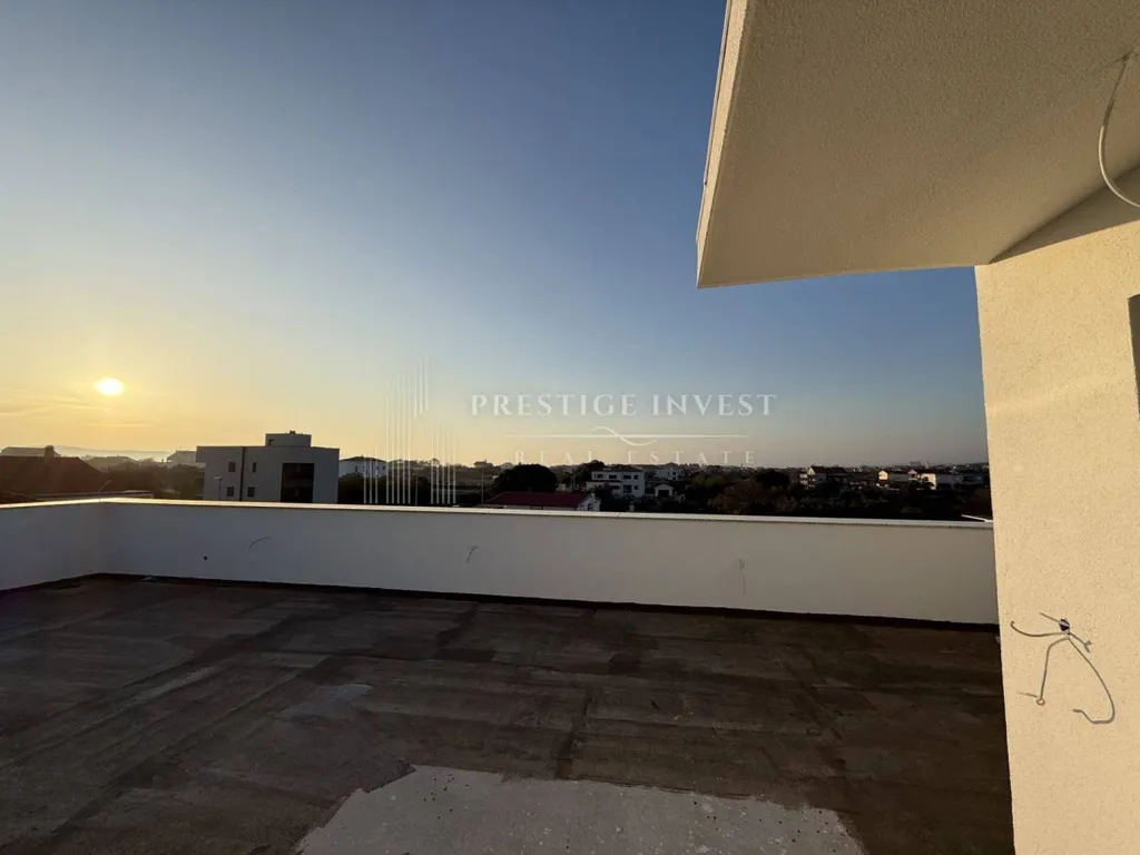 Terrace - Apartment with Sea View in Bibinje
