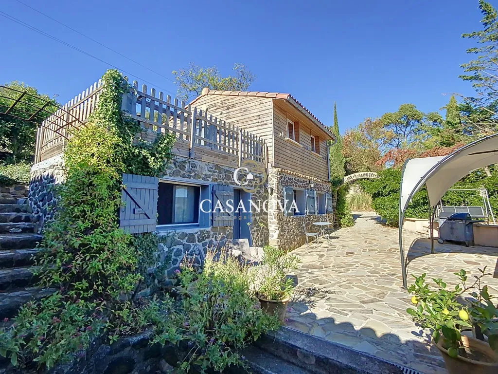 Terrass - Character House with Panoramic View near Clermont-l'Hérault