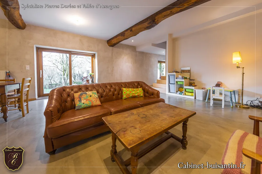 Soggiorno - Rustic Stone House with Garden in Châtillon