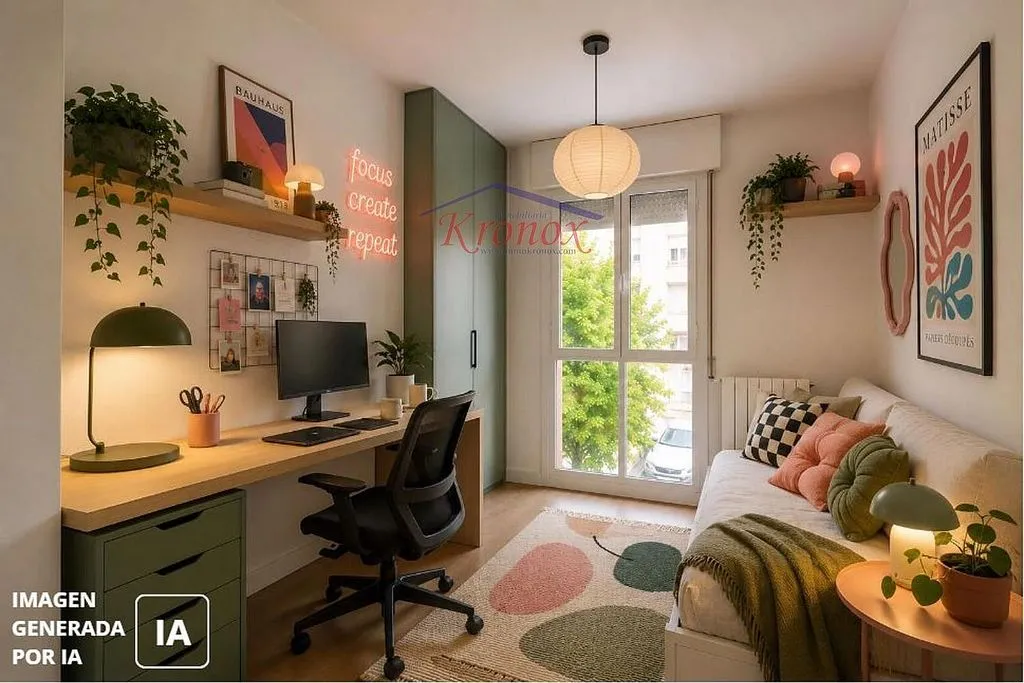 Studio - Spacious Apartment with South Orientation in Vallecas