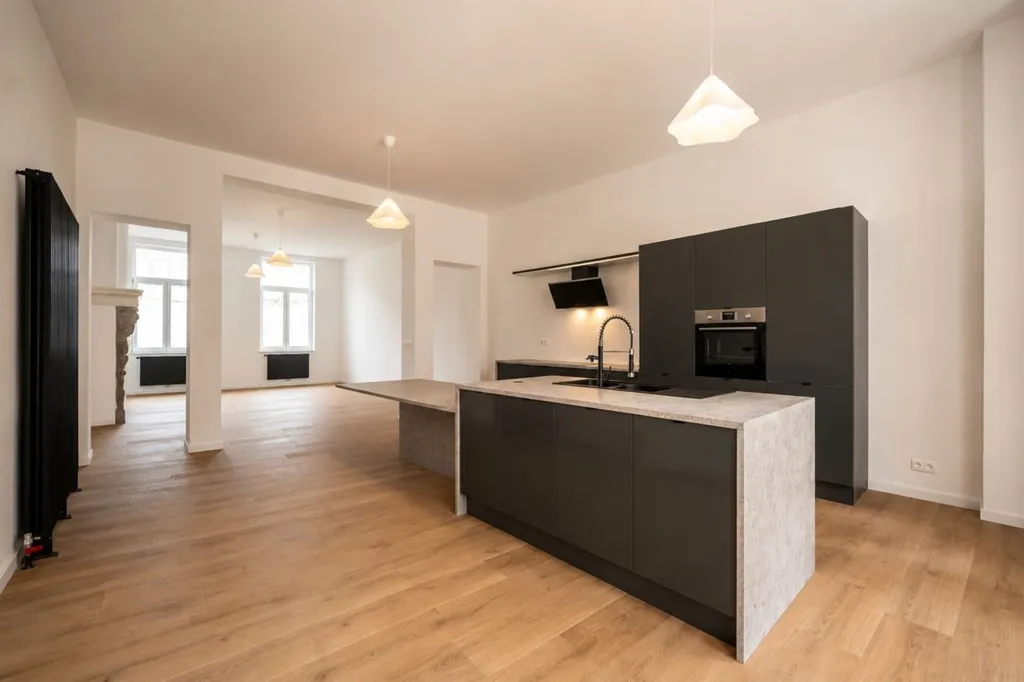 Cuisine - Appartement de Caractère avec Terrasse à Liège