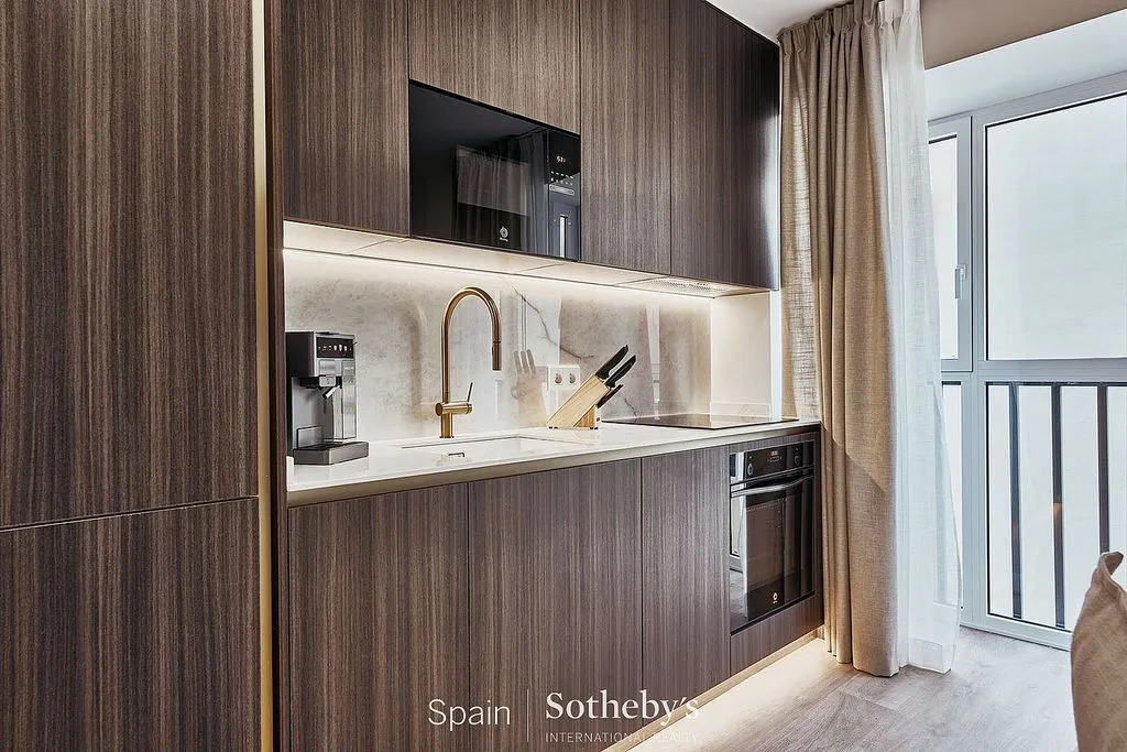 Cuisine - 2-Bedroom Flat with Air Conditioning in Chueca