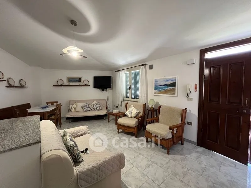 Living Room - Three-Bedroom Apartment with Balcony in Valledoria