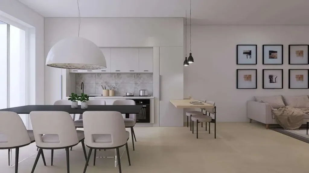Salle à manger - Newly Constructed Apartment with Balcony in Ancona