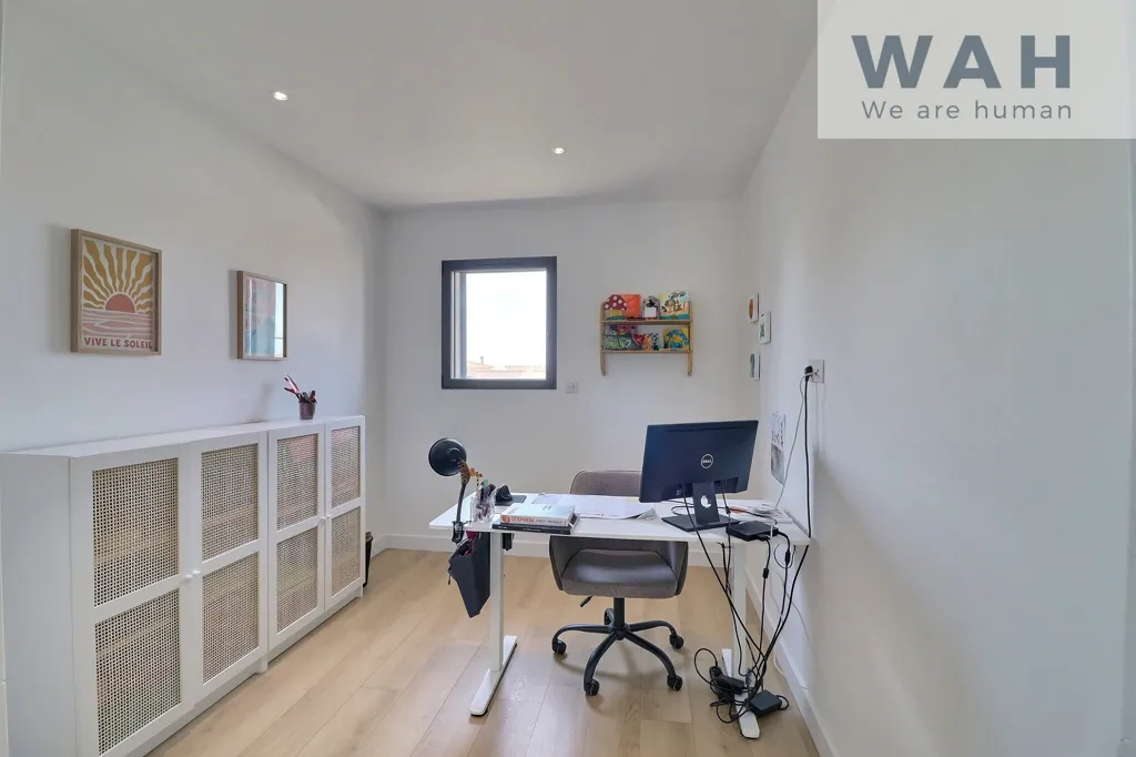 Bureau - Villa Contemporaine avec Piscine à Mauguio