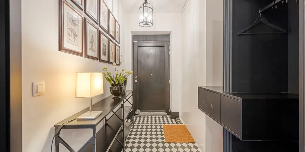 Hallway - Characterful Flat with Impressive Interior in Oud-Rekem