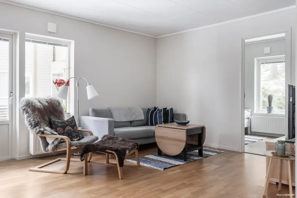 Soggiorno - Apartment with River View in Karlstad